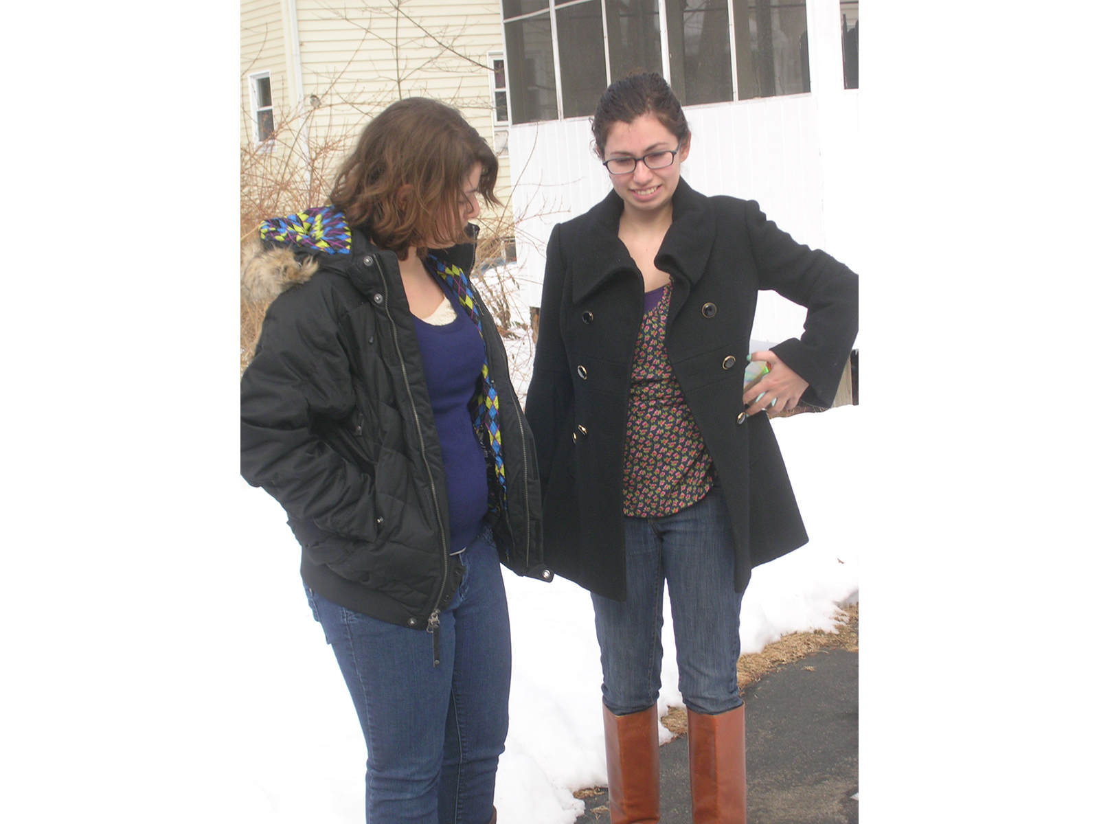 Emalie and Sara